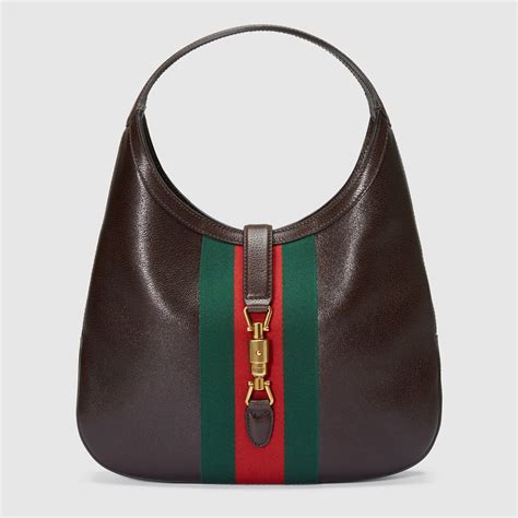 gucci jackie soft leather hobo|gucci jackie silhouette collection.